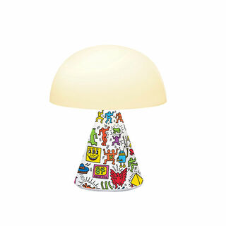 Kabellose LED-Lampe "Mina M" - aus der Serie "Keith Haring Happy", dimmbar