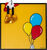 3D-Bild "Ballons" - aus der Serie "Free Directions", gerahmt