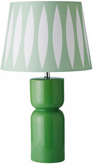 Tischlampe "Paris Green / Light Mint Elipse"